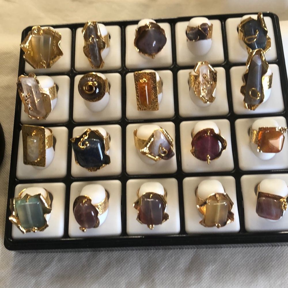 Gem 💎 Stone Rings - Picture 2 of 2